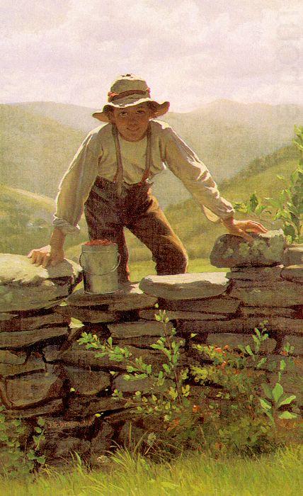John George Brown The Berry Boy china oil painting image